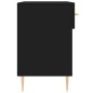 vidaXL Schuhbank Schwarz 102x35x55 cm Holzwerkstoff vidaXL Schuhbank Schwarz 102x35x55 cm Holzwerkstoff