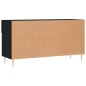 vidaXL Schuhbank Schwarz 102x35x55 cm Holzwerkstoff vidaXL Schuhbank Schwarz 102x35x55 cm Holzwerkstoff