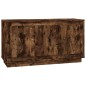 vidaXL Sideboard Räuchereiche 102x35x55 cm Holzwerkstoff vidaXL Sideboard Räuchereiche 102x35x55 cm Holzwerkstoff