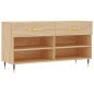 vidaXL Schuhbank Sonoma-Eiche 102x35x55 cm Holzwerkstoff vidaXL Schuhbank Sonoma-Eiche 102x35x55 cm Holzwerkstoff