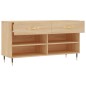 vidaXL Schuhbank Sonoma-Eiche 102x35x55 cm Holzwerkstoff vidaXL Schuhbank Sonoma-Eiche 102x35x55 cm Holzwerkstoff
