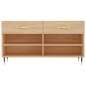 vidaXL Schuhbank Sonoma-Eiche 102x35x55 cm Holzwerkstoff vidaXL Schuhbank Sonoma-Eiche 102x35x55 cm Holzwerkstoff