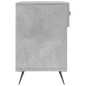 vidaXL Schuhbank Betongrau 102x35x55 cm Holzwerkstoff vidaXL Schuhbank Betongrau 102x35x55 cm Holzwerkstoff