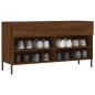 vidaXL Schuhbank Braun Eichen-Optik 102x35x55 cm Holzwerkstoff vidaXL Schuhbank Braun Eichen-Optik 102x35x55 cm Holzwerkstoff
