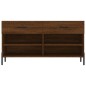 vidaXL Schuhbank Braun Eichen-Optik 102x35x55 cm Holzwerkstoff vidaXL Schuhbank Braun Eichen-Optik 102x35x55 cm Holzwerkstoff