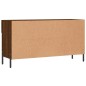 vidaXL Schuhbank Braun Eichen-Optik 102x35x55 cm Holzwerkstoff vidaXL Schuhbank Braun Eichen-Optik 102x35x55 cm Holzwerkstoff