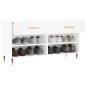 vidaXL Schuhbank Weiß 102x35x55 cm Holzwerkstoff vidaXL Schuhbank Weiß 102x35x55 cm Holzwerkstoff