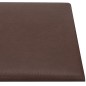 Wandpaneele 12 Stk. Braun 90x15 cm Kunstleder 1,62 m² Wandpaneele 12 Stk. Braun 90x15 cm Kunstleder 1,62 m²