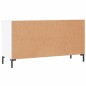 vidaXL Schuhbank Weiß 102x35x55 cm Holzwerkstoff vidaXL Schuhbank Weiß 102x35x55 cm Holzwerkstoff
