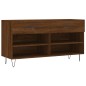 vidaXL Schuhbank Braun Eichen-Optik 102x35x55 cm Holzwerkstoff vidaXL Schuhbank Braun Eichen-Optik 102x35x55 cm Holzwerkstoff