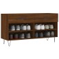 vidaXL Schuhbank Braun Eichen-Optik 102x35x55 cm Holzwerkstoff vidaXL Schuhbank Braun Eichen-Optik 102x35x55 cm Holzwerkstoff