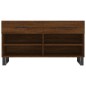 vidaXL Schuhbank Braun Eichen-Optik 102x35x55 cm Holzwerkstoff vidaXL Schuhbank Braun Eichen-Optik 102x35x55 cm Holzwerkstoff