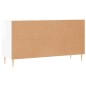 vidaXL Schuhbank Hochglanz-Weiß 102x35x55 cm Holzwerkstoff vidaXL Schuhbank Hochglanz-Weiß 102x35x55 cm Holzwerkstoff