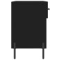 vidaXL Schuhbank Schwarz 102x35x55 cm Holzwerkstoff vidaXL Schuhbank Schwarz 102x35x55 cm Holzwerkstoff