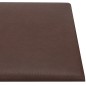 vidaXL Wandpaneele 12 Stk. Braun 90x30 cm Kunstleder 3,24 m² vidaXL Wandpaneele 12 Stk. Braun 90x30 cm Kunstleder 3,24 m²