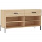 vidaXL Schuhbank Sonoma-Eiche 102x35x55 cm Holzwerkstoff vidaXL Schuhbank Sonoma-Eiche 102x35x55 cm Holzwerkstoff
