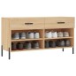 vidaXL Schuhbank Sonoma-Eiche 102x35x55 cm Holzwerkstoff vidaXL Schuhbank Sonoma-Eiche 102x35x55 cm Holzwerkstoff