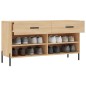 vidaXL Schuhbank Sonoma-Eiche 102x35x55 cm Holzwerkstoff vidaXL Schuhbank Sonoma-Eiche 102x35x55 cm Holzwerkstoff