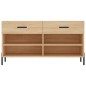 vidaXL Schuhbank Sonoma-Eiche 102x35x55 cm Holzwerkstoff vidaXL Schuhbank Sonoma-Eiche 102x35x55 cm Holzwerkstoff