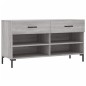 vidaXL Schuhbank Grau Sonoma 102x35x55 cm Holzwerkstoff vidaXL Schuhbank Grau Sonoma 102x35x55 cm Holzwerkstoff