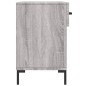 vidaXL Schuhbank Grau Sonoma 102x35x55 cm Holzwerkstoff vidaXL Schuhbank Grau Sonoma 102x35x55 cm Holzwerkstoff