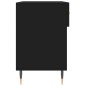 vidaXL Schuhbank Schwarz 102x35x55 cm Holzwerkstoff vidaXL Schuhbank Schwarz 102x35x55 cm Holzwerkstoff