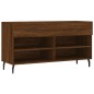 vidaXL Schuhbank Braun Eichen-Optik 102x35x55 cm Holzwerkstoff vidaXL Schuhbank Braun Eichen-Optik 102x35x55 cm Holzwerkstoff