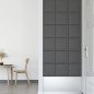Wandpaneele 12 Stk. Grau 30x30 cm Kunstleder 1,08 m² Wandpaneele 12 Stk. Grau 30x30 cm Kunstleder 1,08 m²