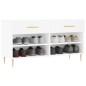 vidaXL Schuhbank Weiß 102x35x55 cm Holzwerkstoff vidaXL Schuhbank Weiß 102x35x55 cm Holzwerkstoff
