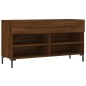 vidaXL Schuhbank Braun Eichen-Optik 102x35x55 cm Holzwerkstoff vidaXL Schuhbank Braun Eichen-Optik 102x35x55 cm Holzwerkstoff