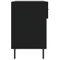 vidaXL Schuhbank Schwarz 102x35x55 cm Holzwerkstoff vidaXL Schuhbank Schwarz 102x35x55 cm Holzwerkstoff