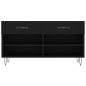 vidaXL Schuhbank Schwarz 102x35x55 cm Holzwerkstoff vidaXL Schuhbank Schwarz 102x35x55 cm Holzwerkstoff