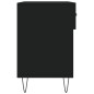 vidaXL Schuhbank Schwarz 102x35x55 cm Holzwerkstoff vidaXL Schuhbank Schwarz 102x35x55 cm Holzwerkstoff