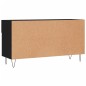 vidaXL Schuhbank Schwarz 102x35x55 cm Holzwerkstoff vidaXL Schuhbank Schwarz 102x35x55 cm Holzwerkstoff