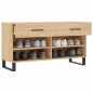 vidaXL Schuhbank Sonoma-Eiche 102x35x55 cm Holzwerkstoff vidaXL Schuhbank Sonoma-Eiche 102x35x55 cm Holzwerkstoff