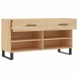 vidaXL Schuhbank Sonoma-Eiche 102x35x55 cm Holzwerkstoff vidaXL Schuhbank Sonoma-Eiche 102x35x55 cm Holzwerkstoff