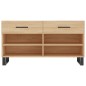 vidaXL Schuhbank Sonoma-Eiche 102x35x55 cm Holzwerkstoff vidaXL Schuhbank Sonoma-Eiche 102x35x55 cm Holzwerkstoff