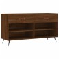 vidaXL Schuhbank Braun Eichen-Optik 102x35x55 cm Holzwerkstoff vidaXL Schuhbank Braun Eichen-Optik 102x35x55 cm Holzwerkstoff