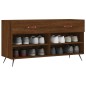 vidaXL Schuhbank Braun Eichen-Optik 102x35x55 cm Holzwerkstoff vidaXL Schuhbank Braun Eichen-Optik 102x35x55 cm Holzwerkstoff