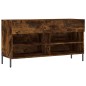 vidaXL Schuhbank Räuchereiche 102x35x55 cm Holzwerkstoff vidaXL Schuhbank Räuchereiche 102x35x55 cm Holzwerkstoff