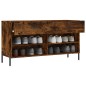 vidaXL Schuhbank Räuchereiche 102x35x55 cm Holzwerkstoff vidaXL Schuhbank Räuchereiche 102x35x55 cm Holzwerkstoff