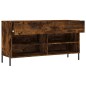 vidaXL Schuhbank Räuchereiche 102x35x55 cm Holzwerkstoff vidaXL Schuhbank Räuchereiche 102x35x55 cm Holzwerkstoff