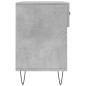 vidaXL Schuhbank Betongrau 102x35x55 cm Holzwerkstoff vidaXL Schuhbank Betongrau 102x35x55 cm Holzwerkstoff