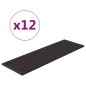 vidaXL Wandpaneele 12 Stk. Schwarz 90x30 cm Kunstleder 3,24 m² vidaXL Wandpaneele 12 Stk. Schwarz 90x30 cm Kunstleder 3,24 m²