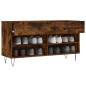 vidaXL Schuhbank Räuchereiche 102x35x55 cm Holzwerkstoff vidaXL Schuhbank Räuchereiche 102x35x55 cm Holzwerkstoff