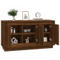vidaXL Sideboard Braun Eichen-Optik 102x35x55 cm Holzwerkstoff vidaXL Sideboard Braun Eichen-Optik 102x35x55 cm Holzwerkstoff