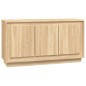 vidaXL Sideboard Sonoma-Eiche 102x35x55 cm Holzwerkstoff vidaXL Sideboard Sonoma-Eiche 102x35x55 cm Holzwerkstoff