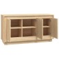 vidaXL Sideboard Sonoma-Eiche 102x35x55 cm Holzwerkstoff vidaXL Sideboard Sonoma-Eiche 102x35x55 cm Holzwerkstoff