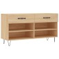 vidaXL Schuhbank Sonoma-Eiche 102x35x55 cm Holzwerkstoff vidaXL Schuhbank Sonoma-Eiche 102x35x55 cm Holzwerkstoff