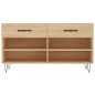 vidaXL Schuhbank Sonoma-Eiche 102x35x55 cm Holzwerkstoff vidaXL Schuhbank Sonoma-Eiche 102x35x55 cm Holzwerkstoff